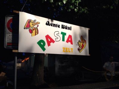 AeB Pasta-Zelt